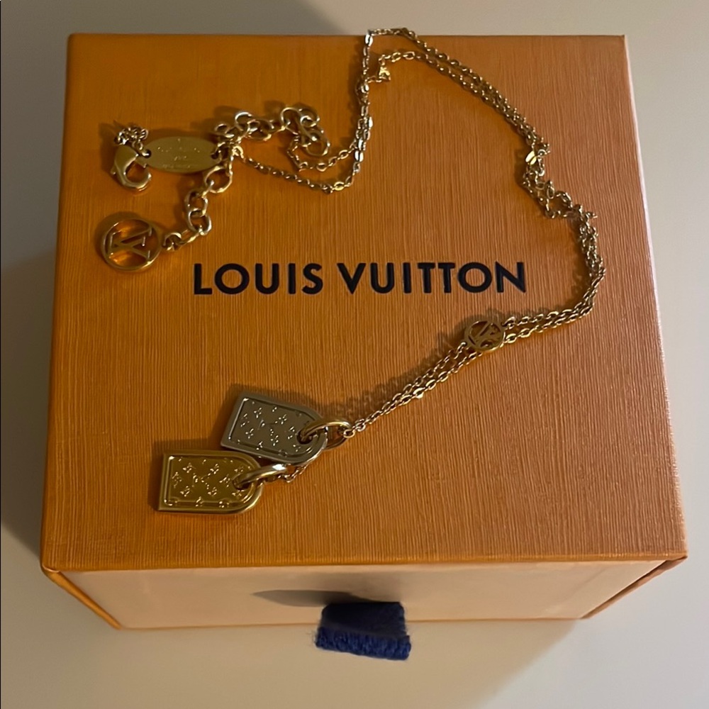 Louis Vuitton Nanogram Pendant Necklace 